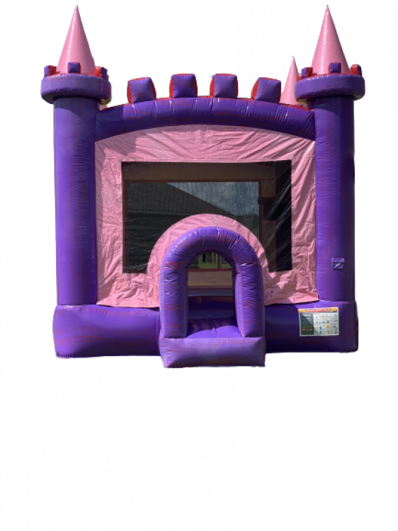 Pink Castle Bounce House